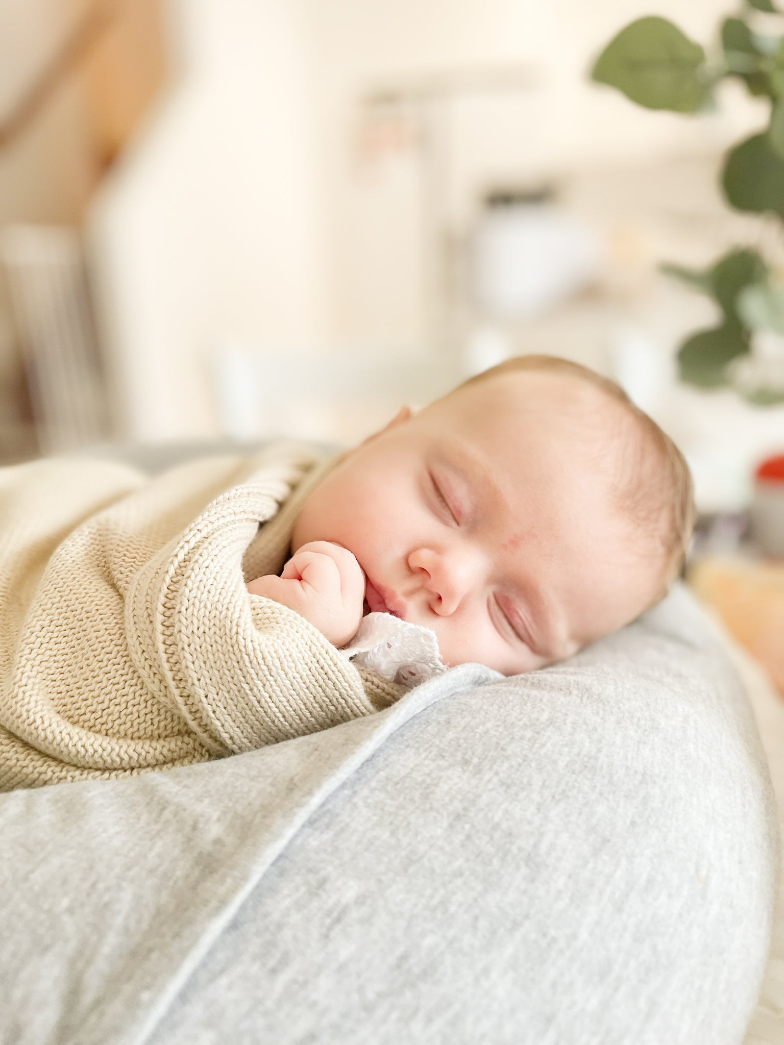 Embroidered Floral Baby Blanket