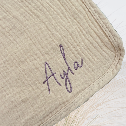 Hooded kids towel - Oat