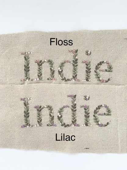 Embroidered Vine Baby Blanket