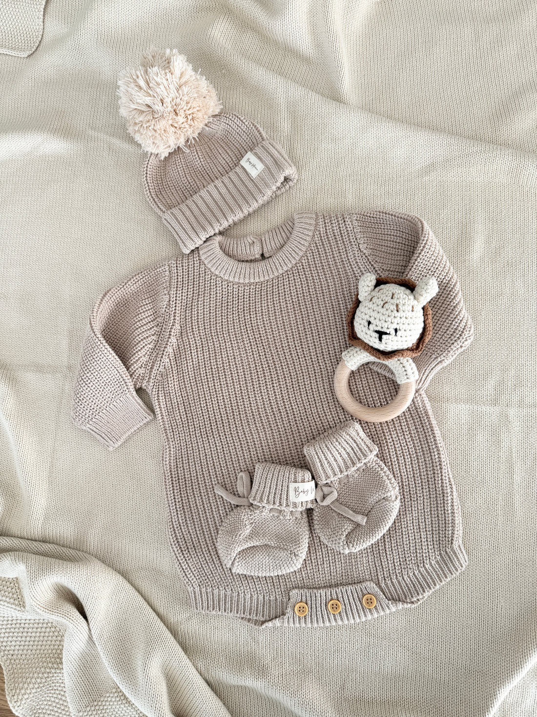 Knitted Romper set