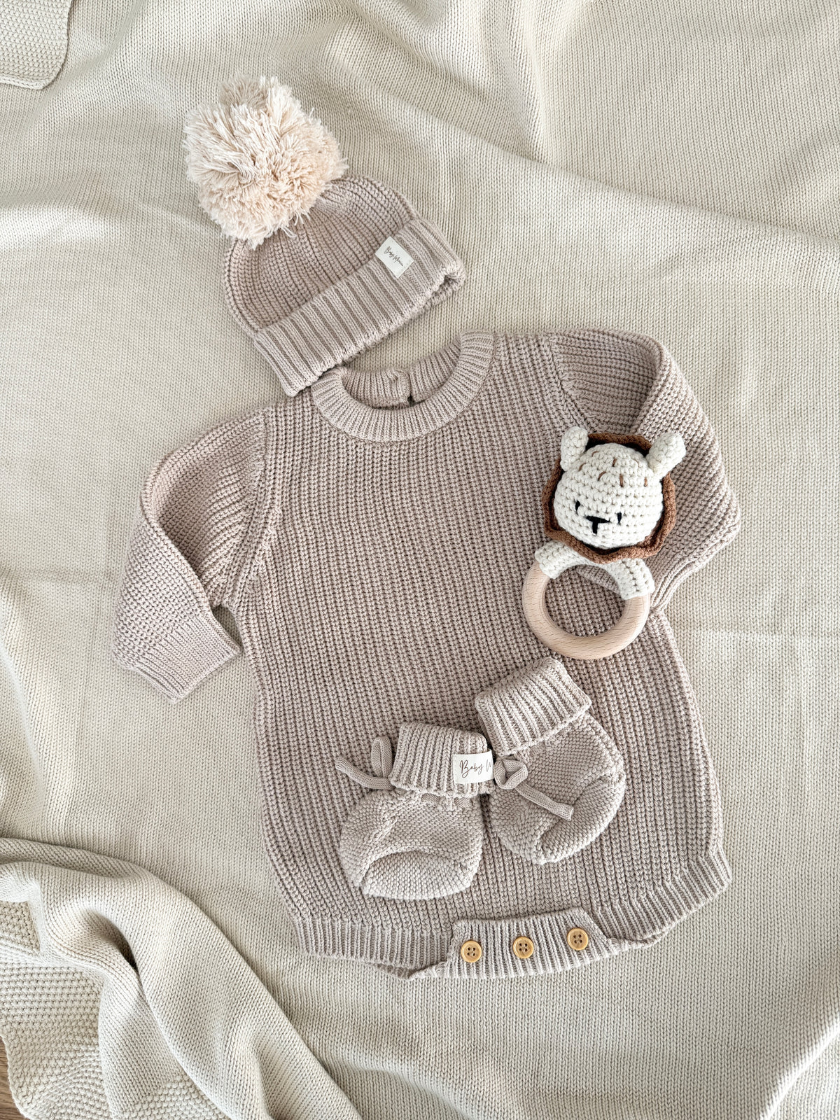 Knitted Romper set