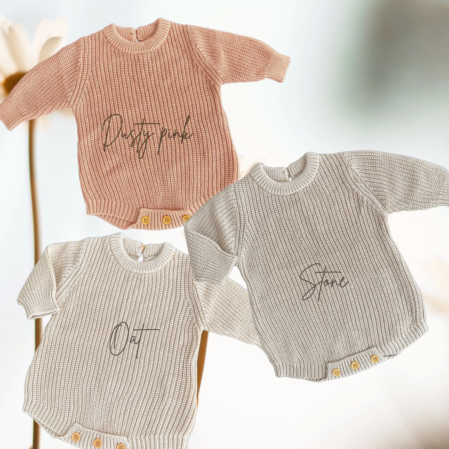 Knitted Romper set