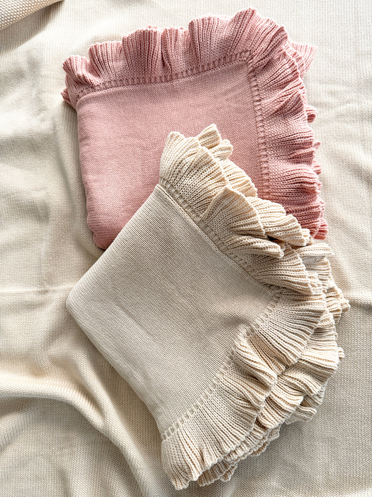 Embroidered Floral Baby Blanket Gift Set