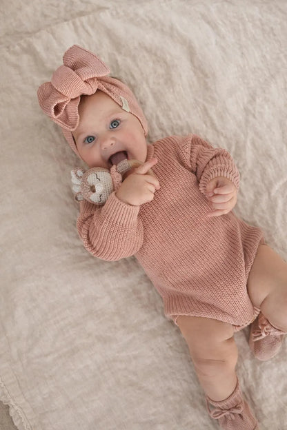 Knitted Romper set