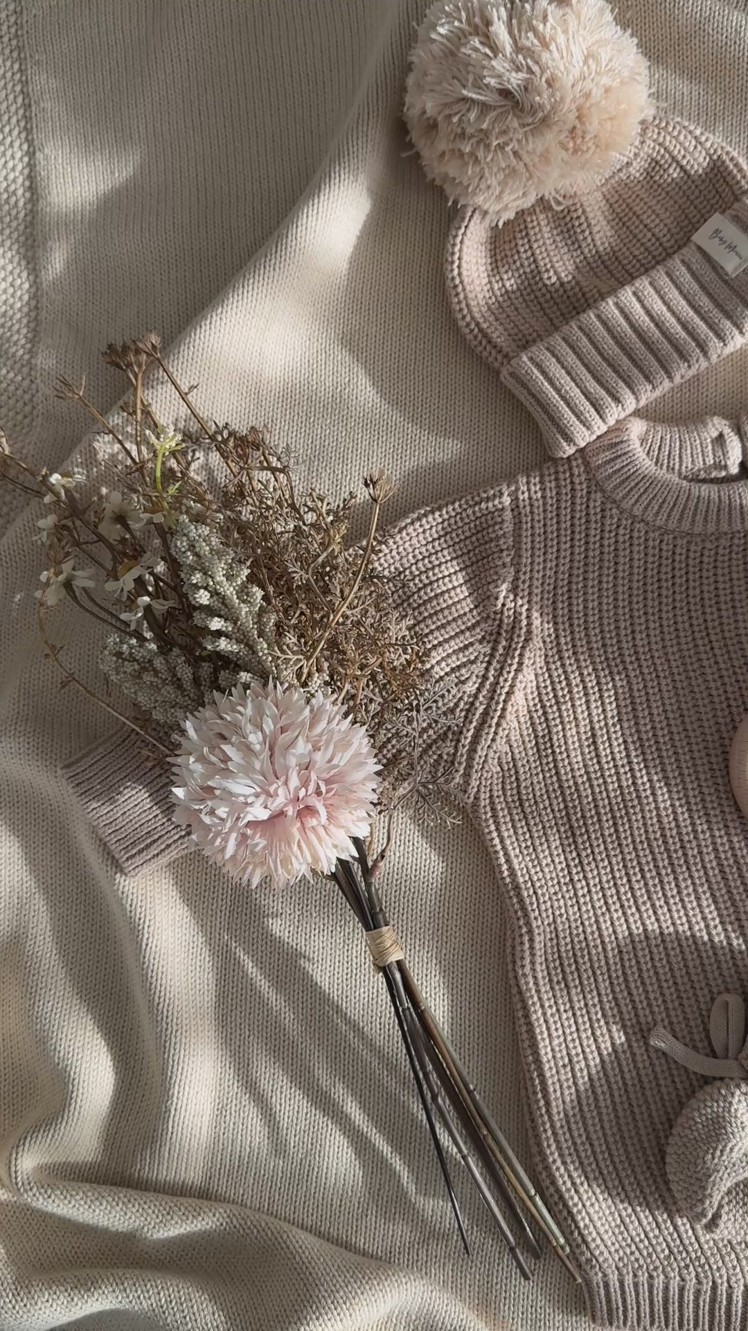 Knitted Romper set